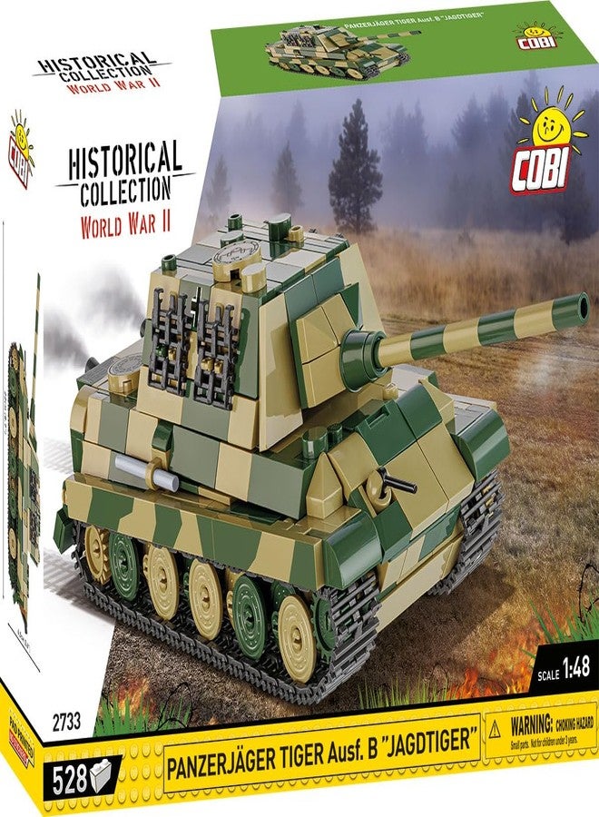 COBI Historical Collection Panzerjager Tiger Ausf. B Jagdtiger Tank - Image 2